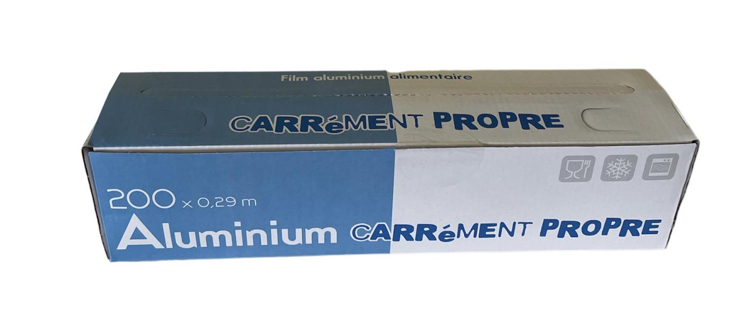 Papier aluminium 200 m x 30 cm - Alu pour Contact Alimentaire